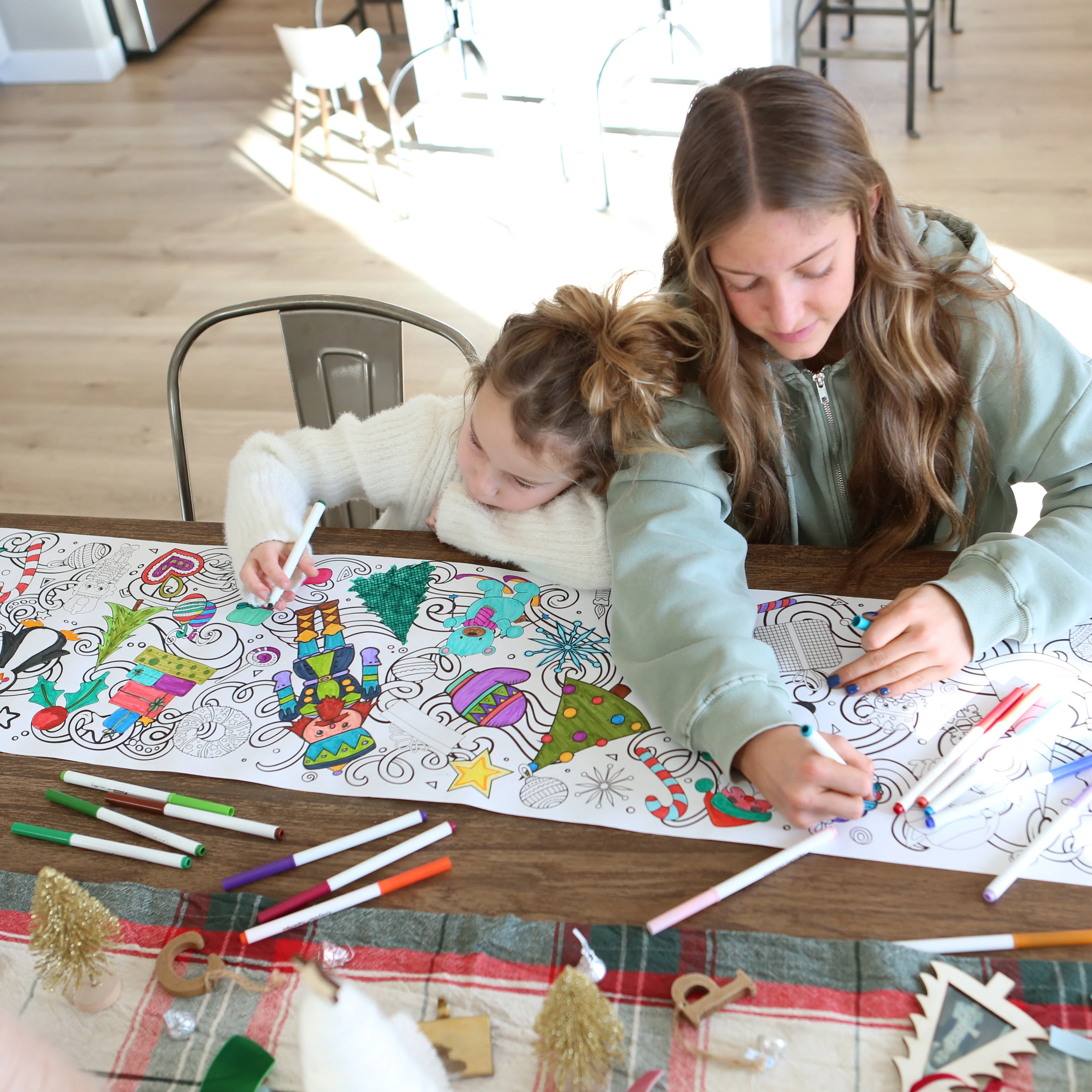 Christmas Holiday 18-Foot Coloring Roll - Image 4