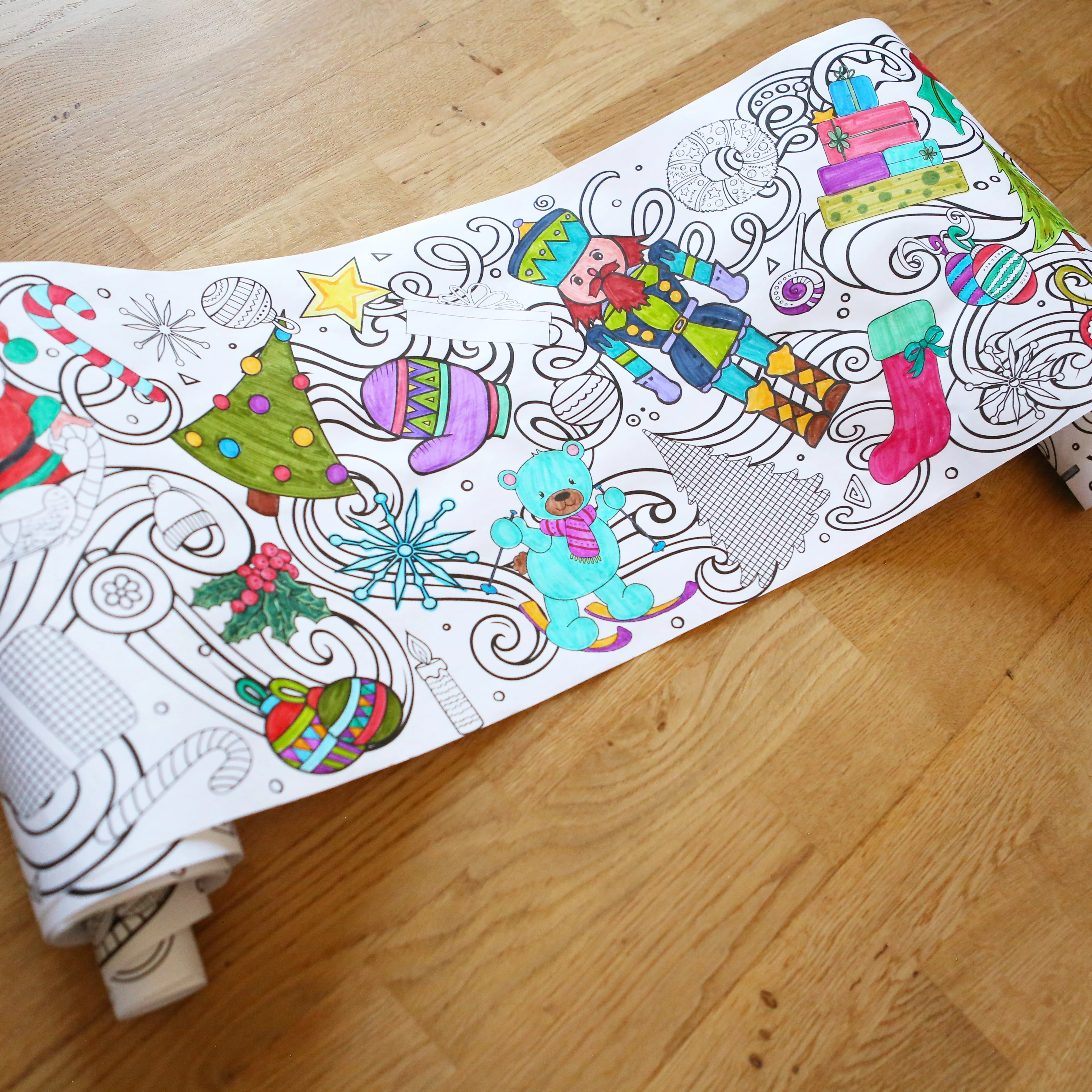 Christmas Holiday 18-Foot Coloring Roll - Image 5