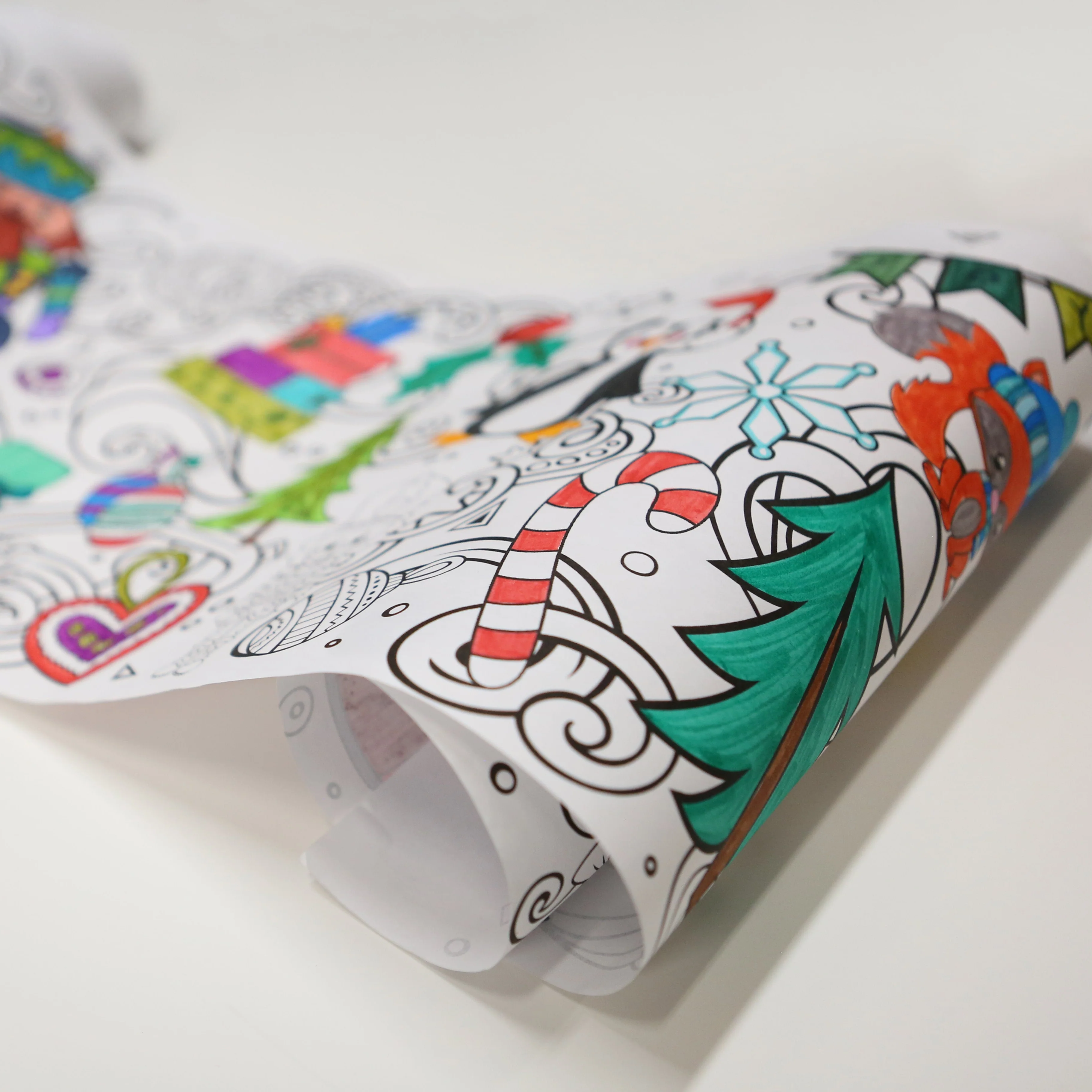 Christmas Holiday 18-Foot Coloring Roll - Image 6