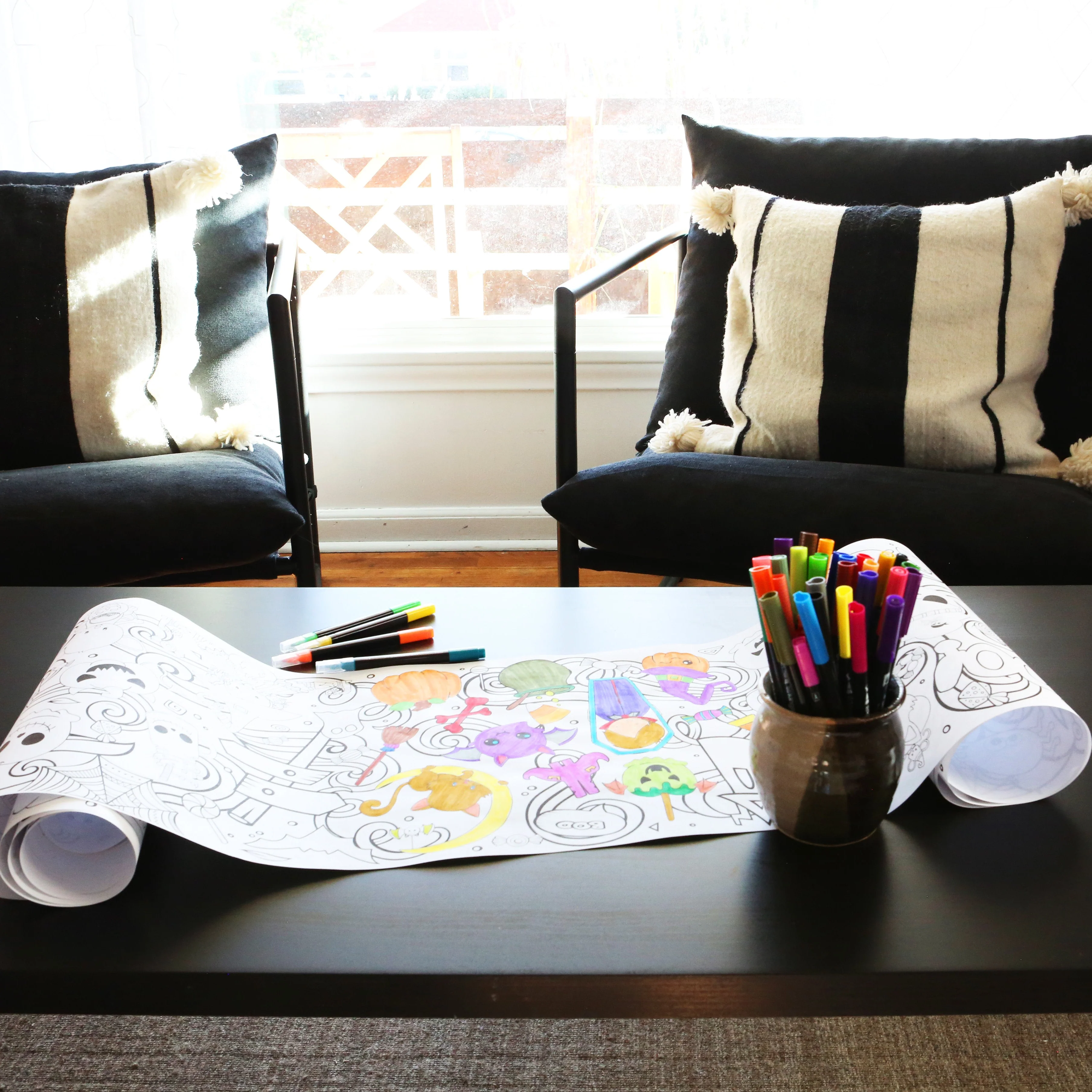 Halloween Coloring Roll - 18 ft long - Image 10