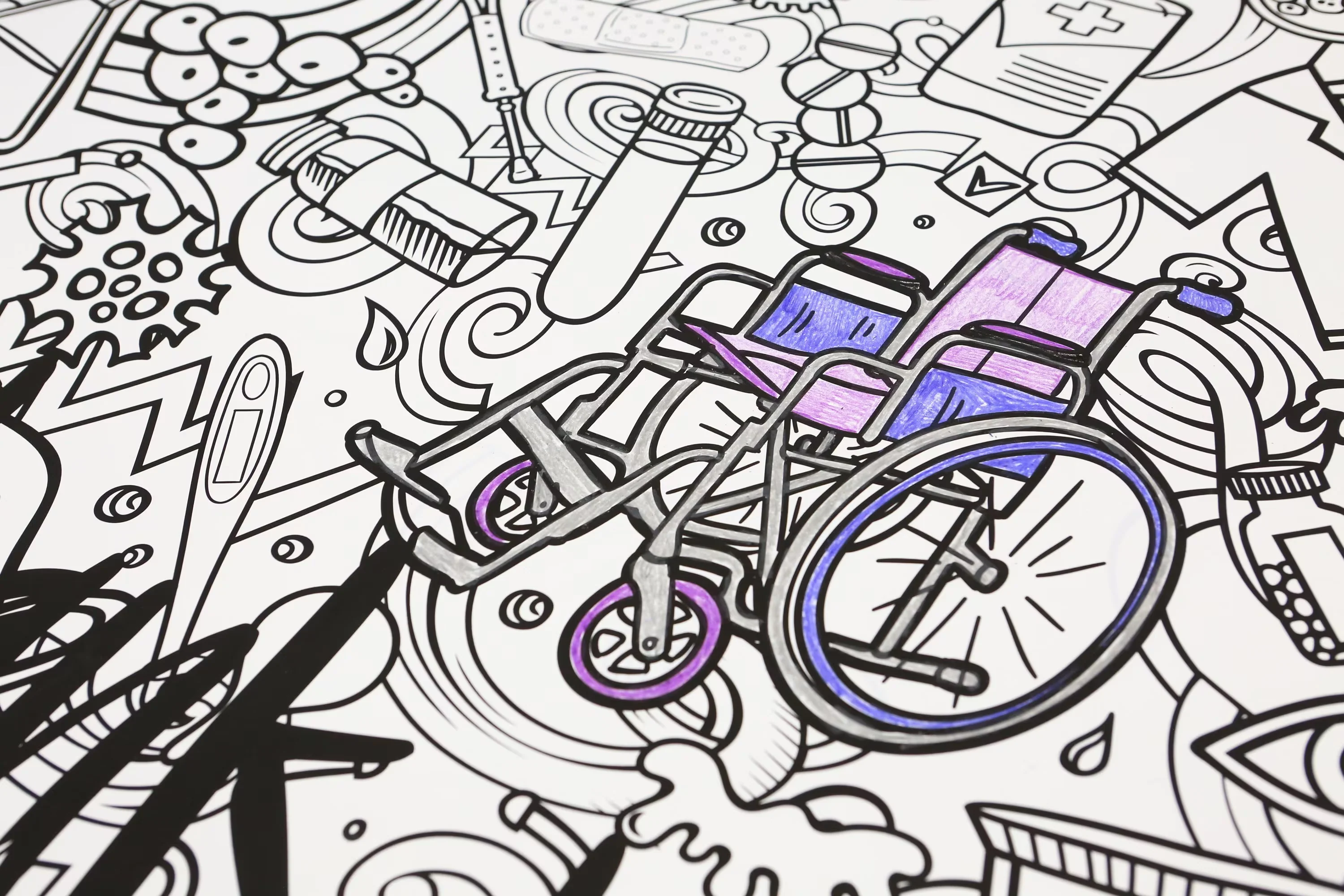 PERSONALIZED Medical Coloring Poster | Healthcare Activity - Image 13