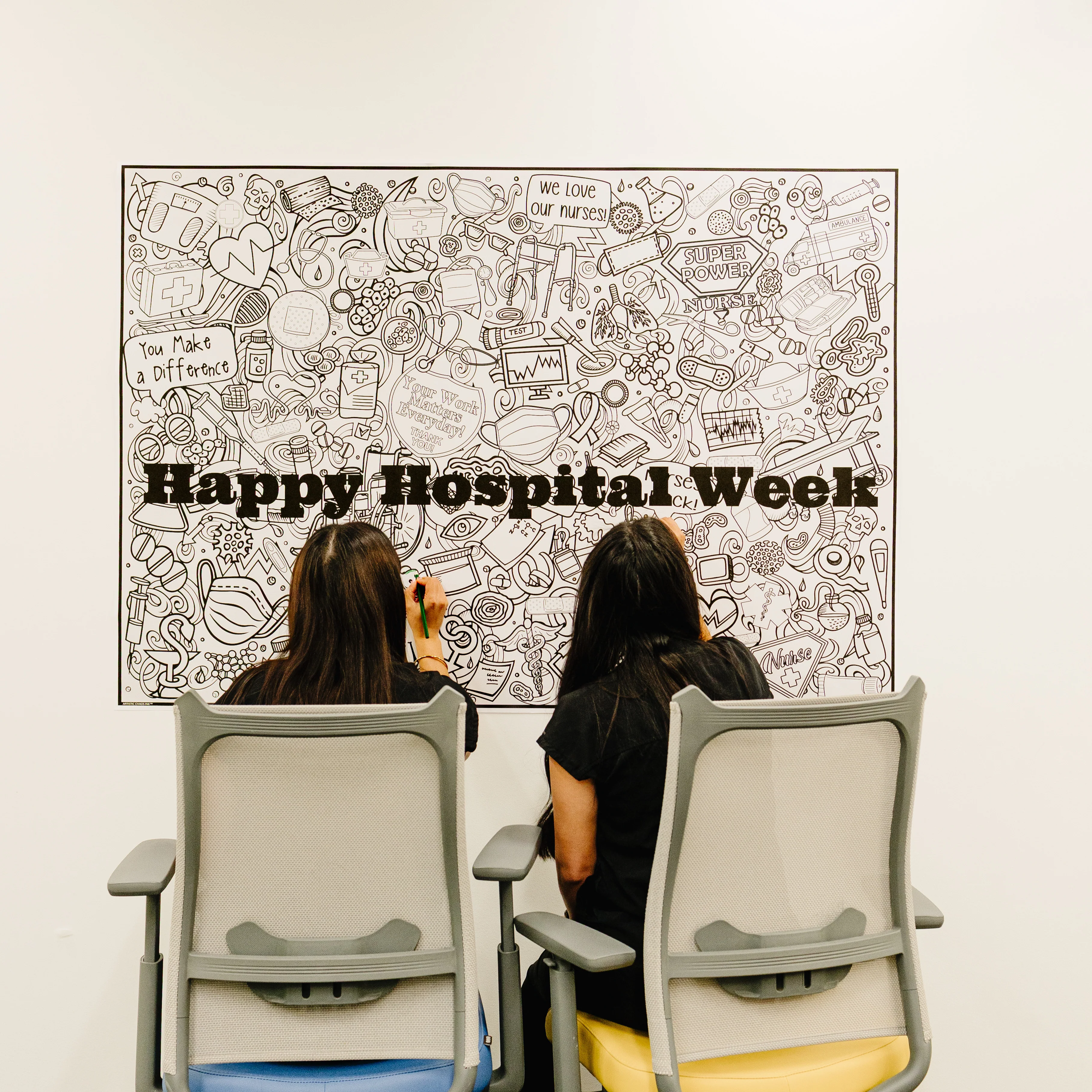 PERSONALIZED Medical Coloring Poster | Healthcare Activity - Image 16