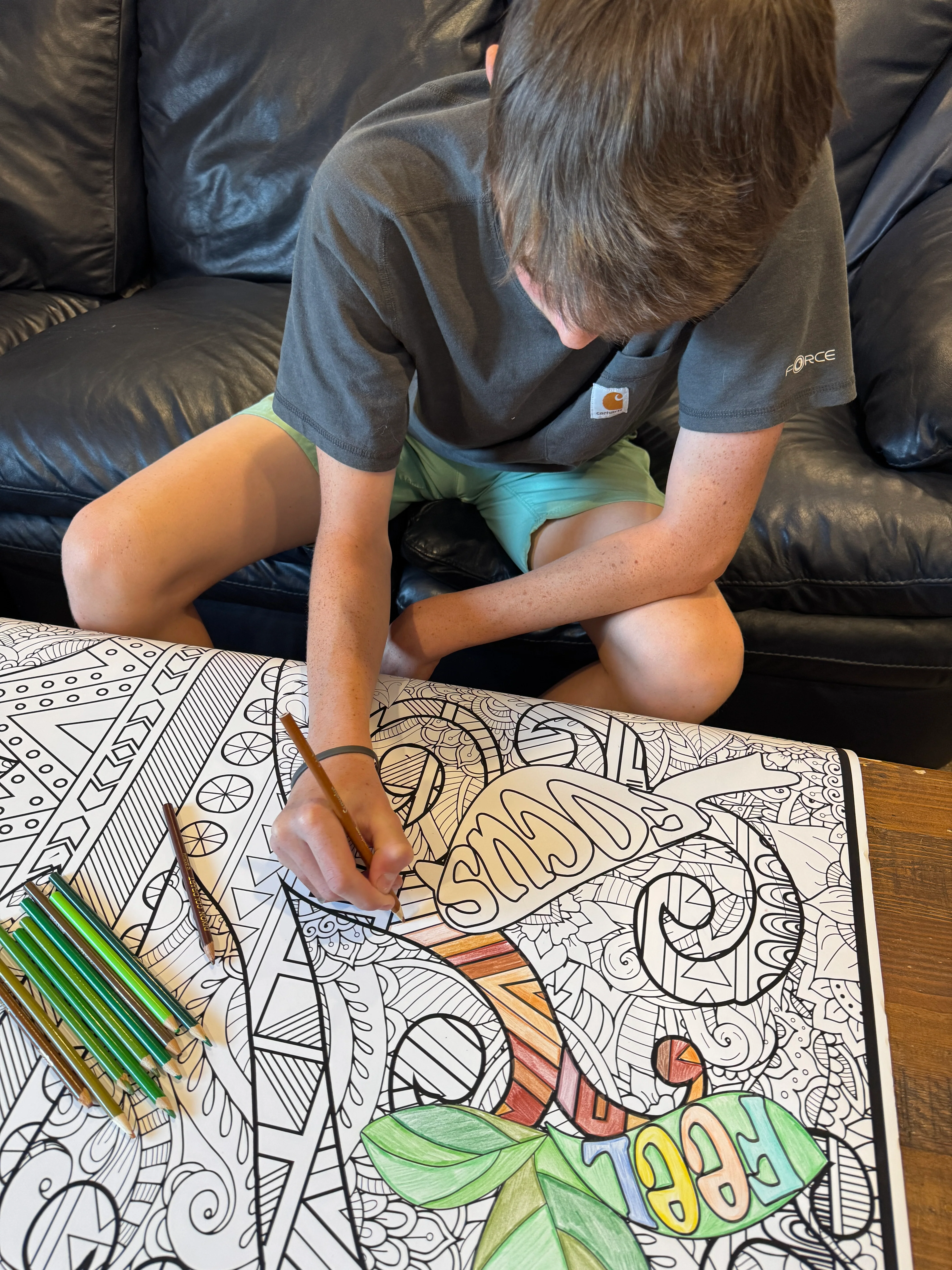 PERSONALIZED Mental Health Awareness Coloring Poster | Group Fun - Image 12