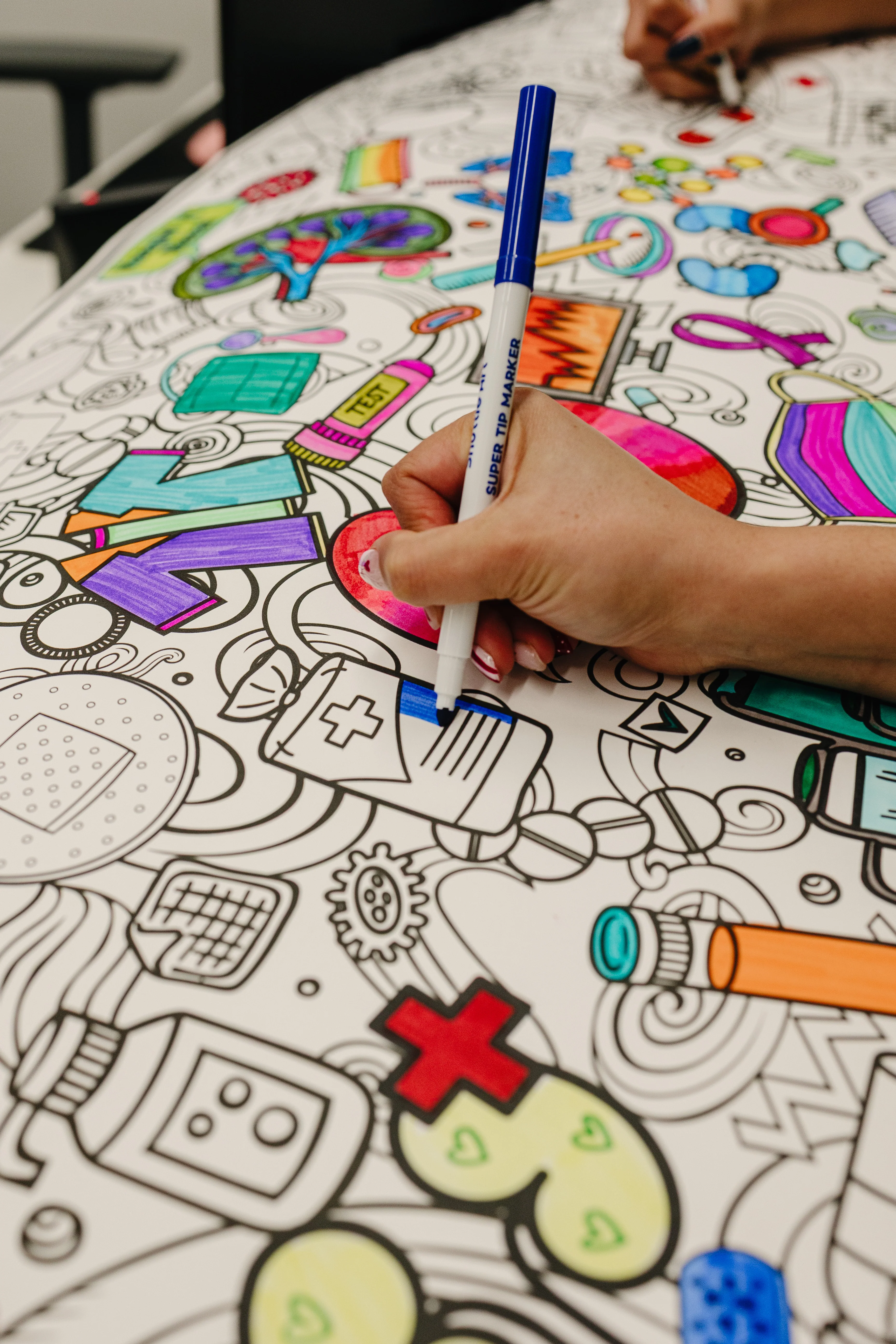 Kidney and Dialysis Awareness-Kidney & Dialysis Awareness Coloring Poster – Nephrology Appreciation & Patient Engagement Activity - Image 11